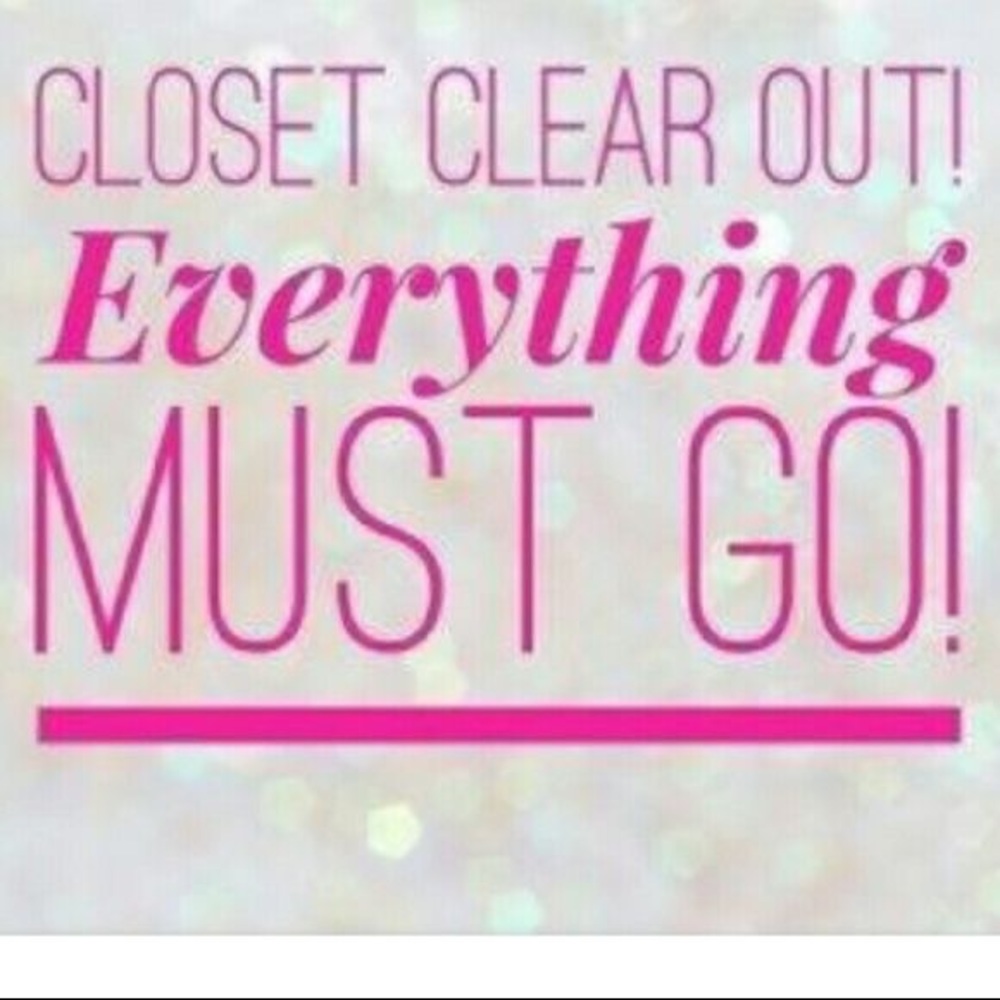 Everything must go‼️